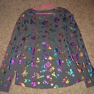 Long sleeved pajama/everyday shirt